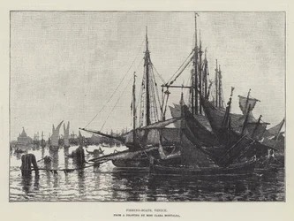 Barcos de pesca, Venecia